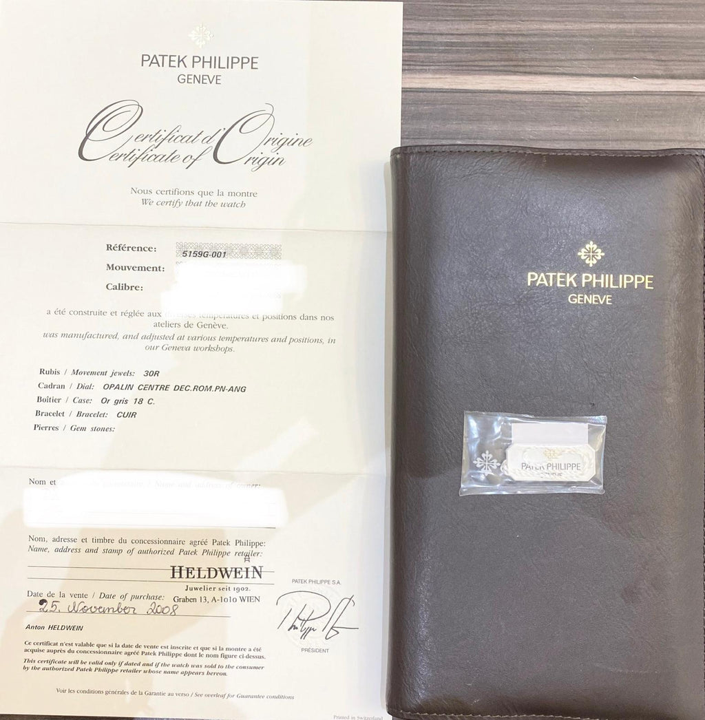 Patek Philippe Annual Calendar Mondphase, Weißgold