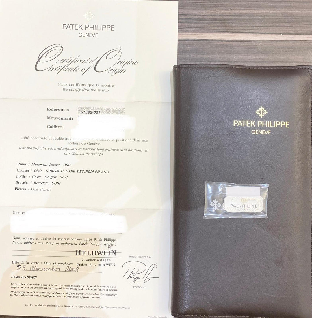Patek Philippe Annual Calendar Moonphase, White Gold