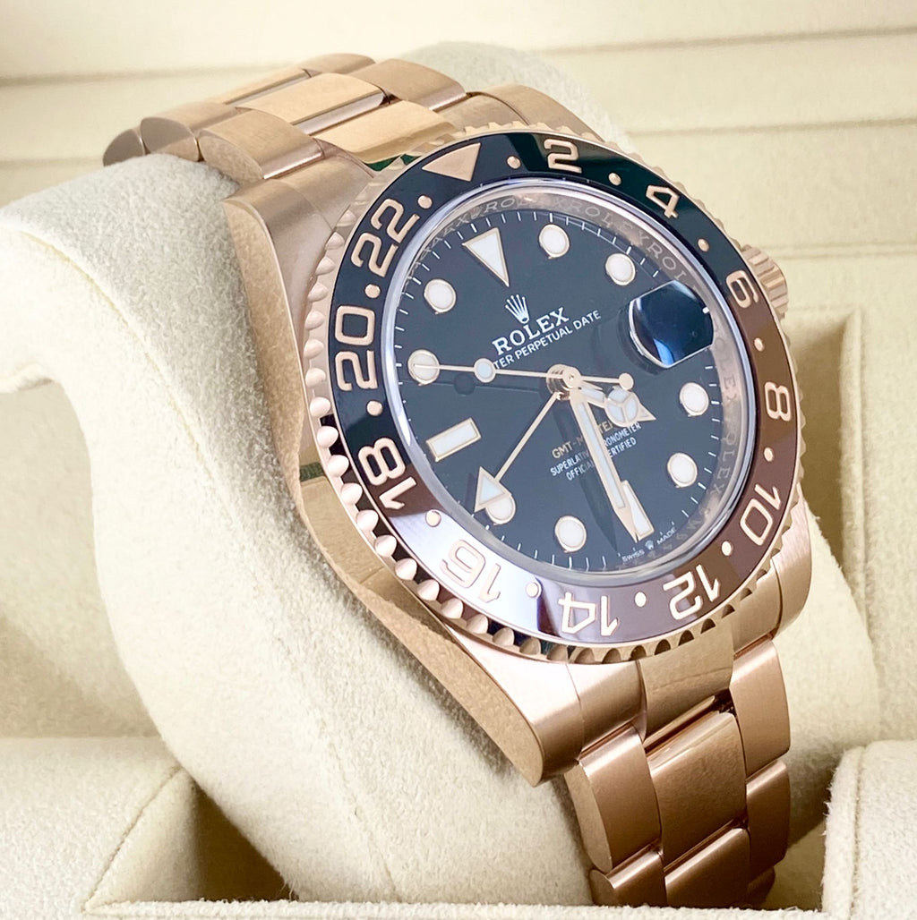 Rolex GMT-Master II, Root Beer, Komplettset