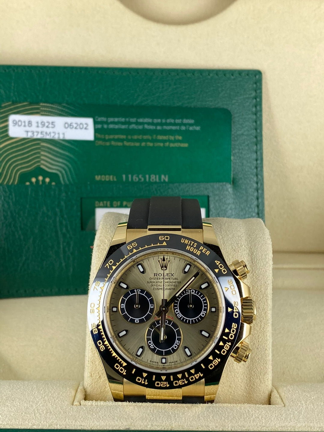 Rolex Daytona 40, 18k Yellow Gold, Full set – The Watch Firm