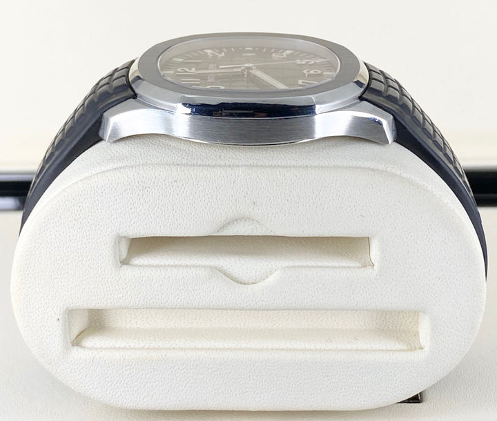 Patek Philippe Aquanaut, Full set, 2014, Black dial, Rubber strap