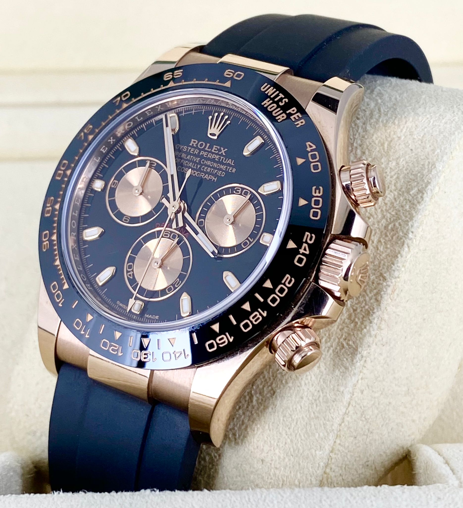 Rolex Daytona Cosmograph, Roségold, Komplettset, 2019