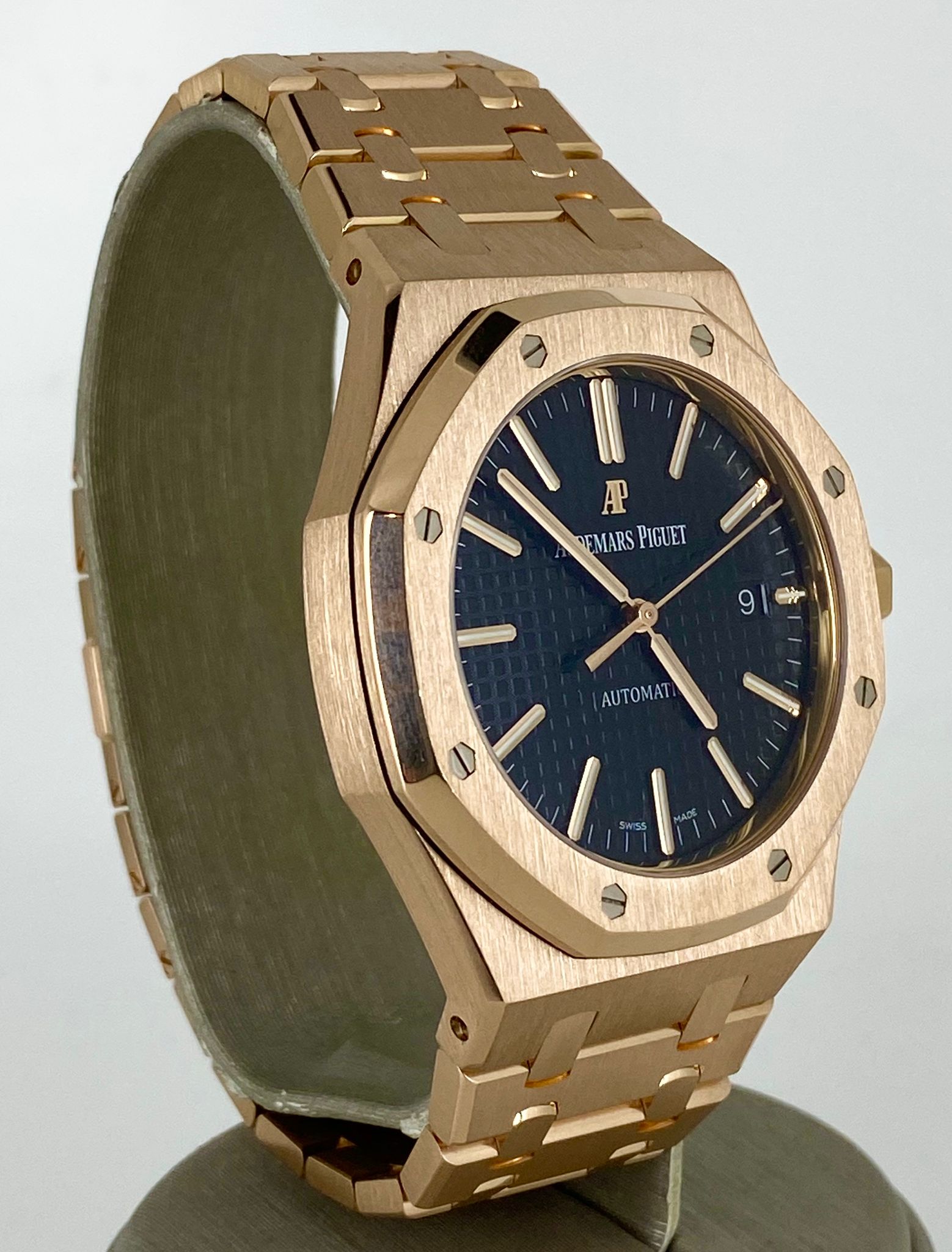Audemars Piguet Royal Oak Roségold, Komplettset, 2017