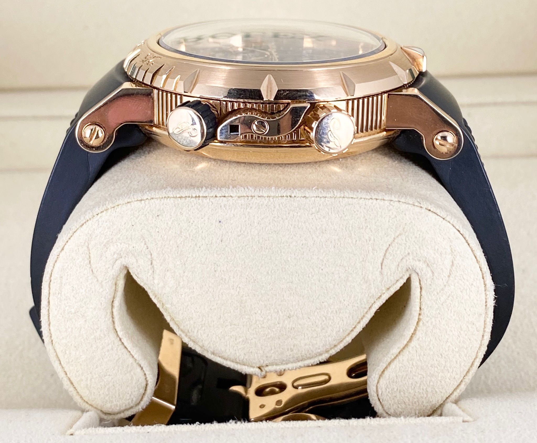 Breguet Marine Royale 18k, Roségold 45 mm, komplettes Set