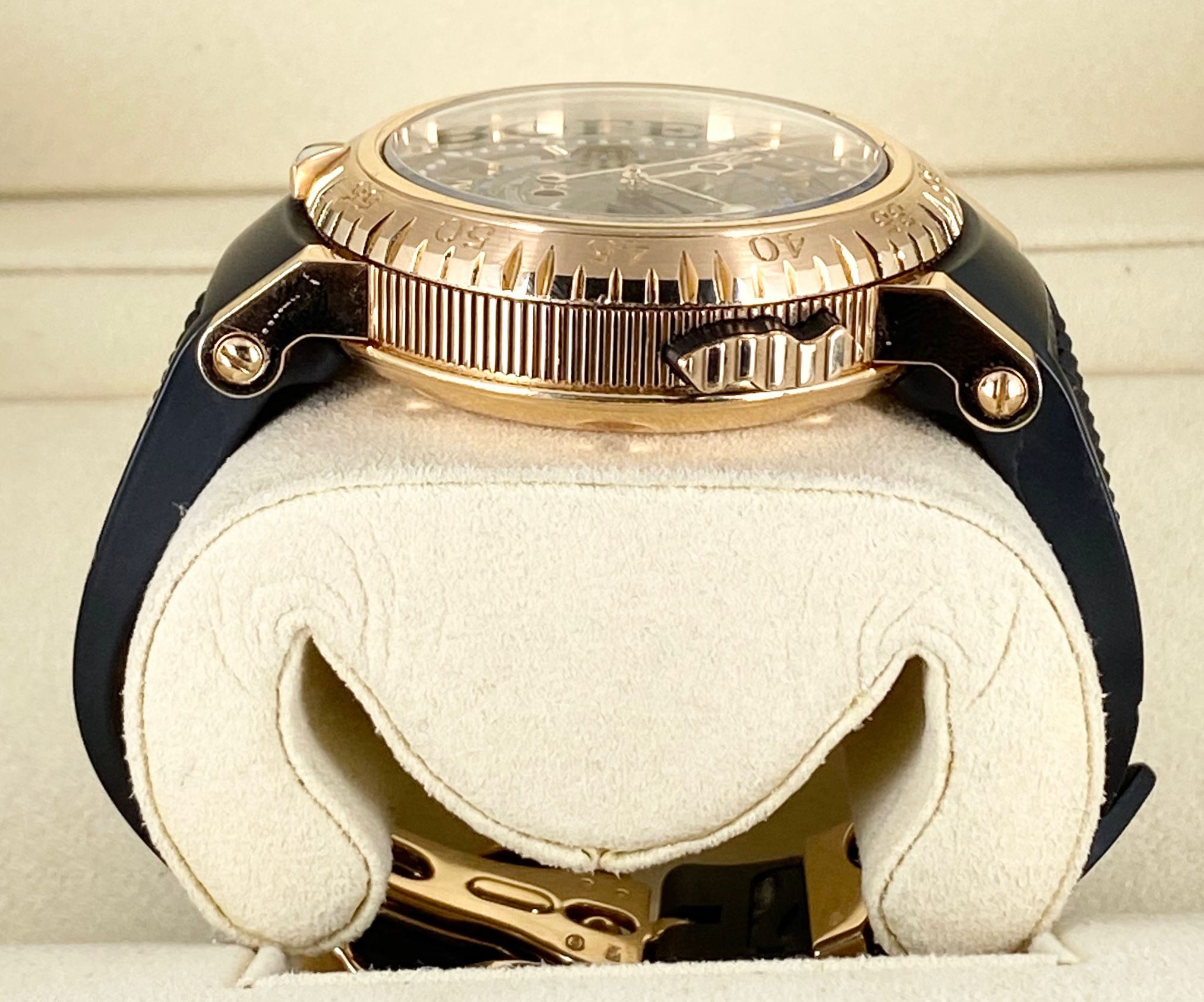Breguet Marine Royale 18k, Roségold 45 mm, komplettes Set