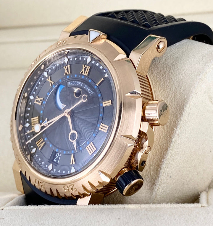 Breguet Marine, Royale 18k, Rose Gold 45mm, Full set