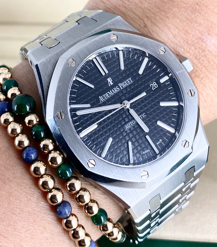 Audemars Piguet Royal Oak Selfwinding, 41mm Steel, Black Dial