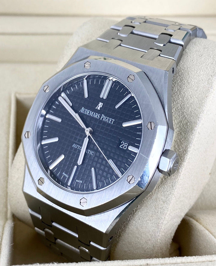 Audemars Piguet Royal Oak Selfwinding, 41mm Steel, Black Dial