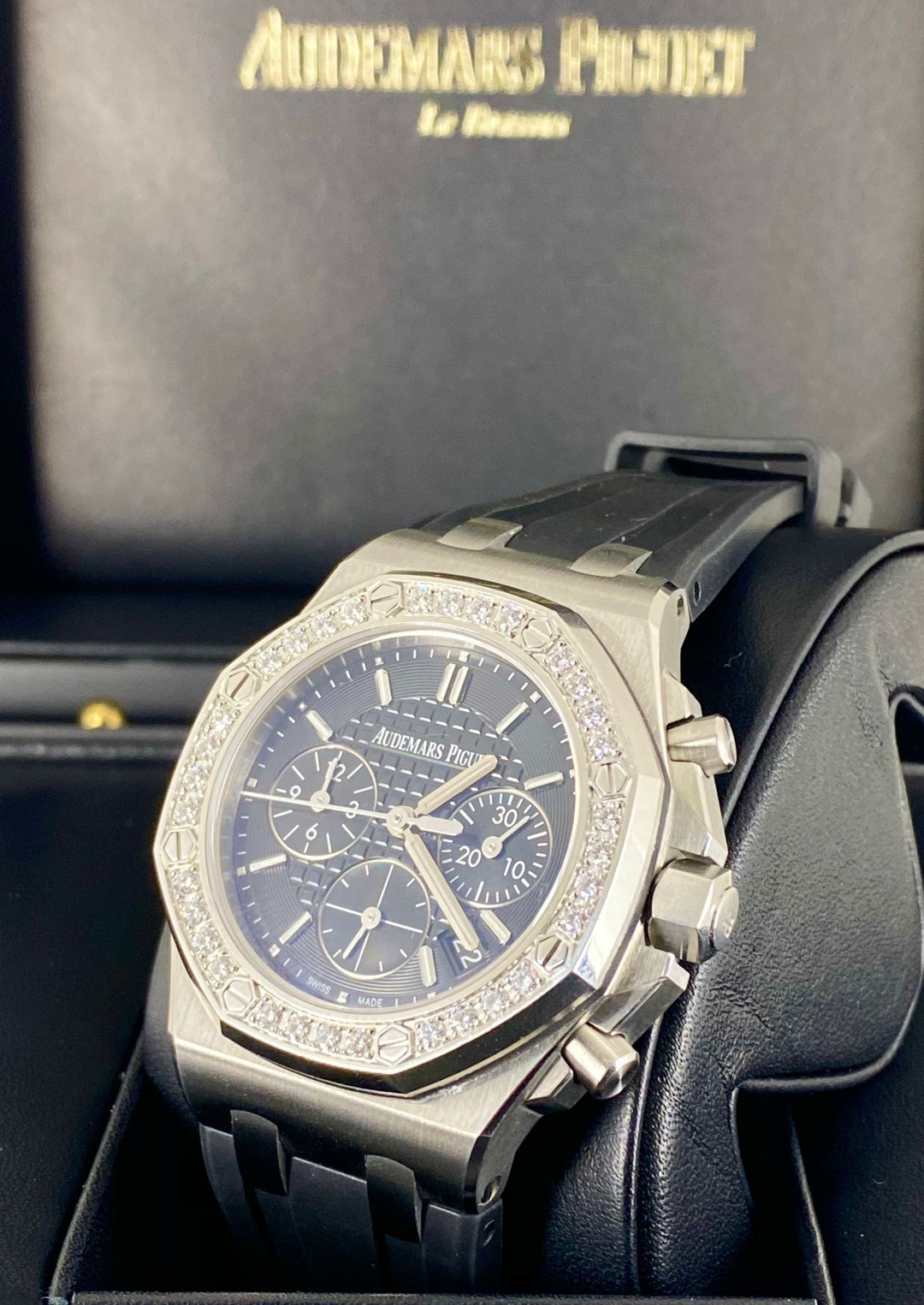 Audemars Piguet Royal Oak Offshore Lady, Full set 2017, With Diamonds