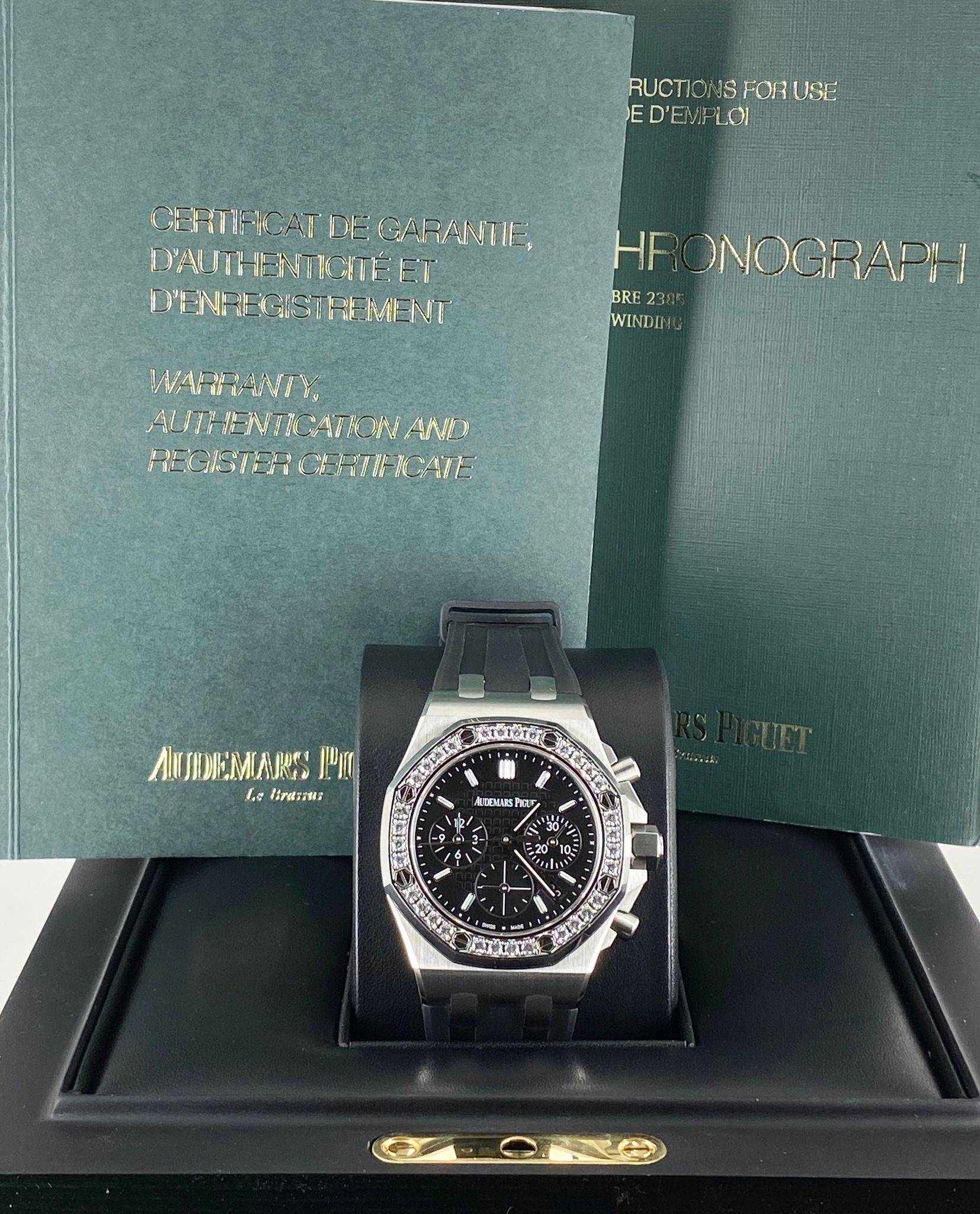 Audemars Piguet Royal Oak Offshore Lady, Komplettset 2017, mit Diamanten