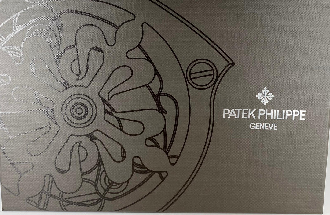 Patek Philippe Nautilus, Rose Gold, Chronograph, Full set
