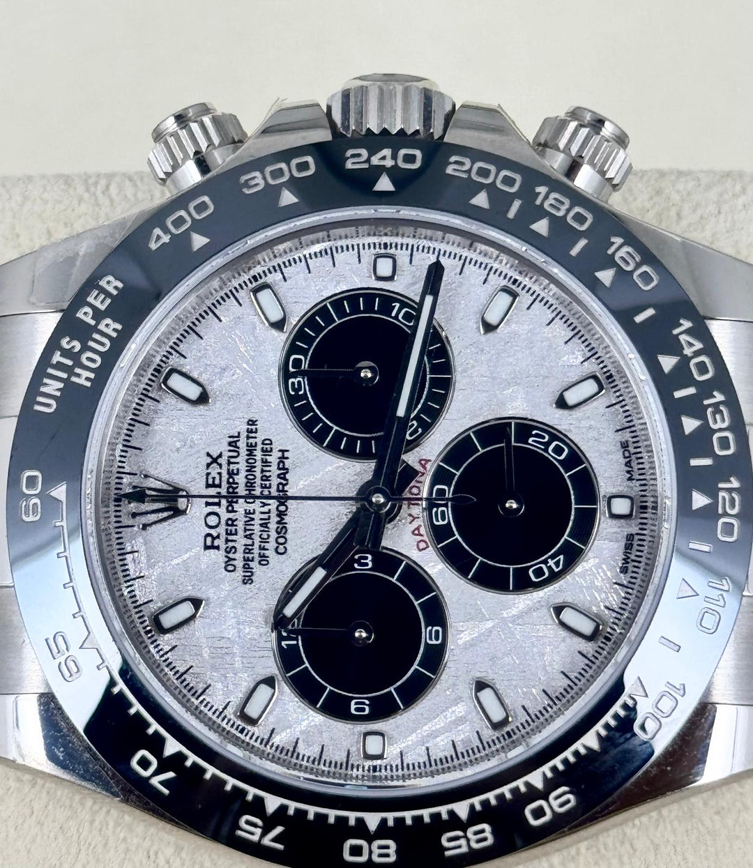 Rolex Invoice Rolex Daytona Meteorite Dial Full Set + Original Invoice Copy 2023 Unw ...