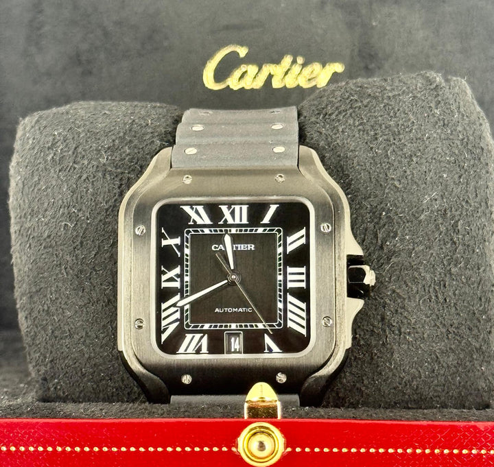 Cartier Santos De Cartier Full Set 2022 99% New