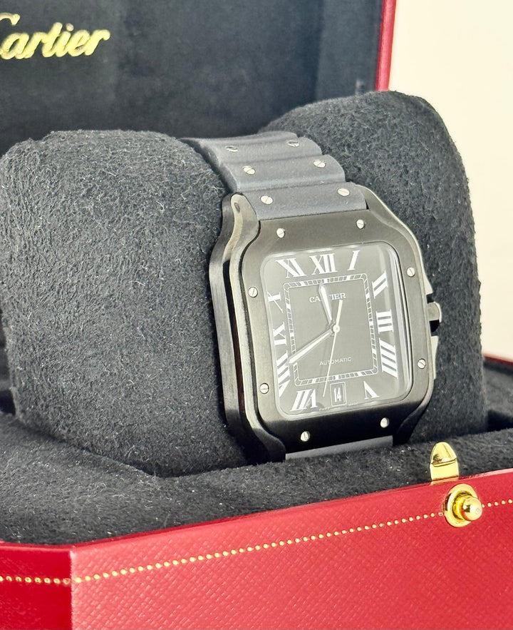 Cartier Santos De Cartier Full Set 2022 99% New