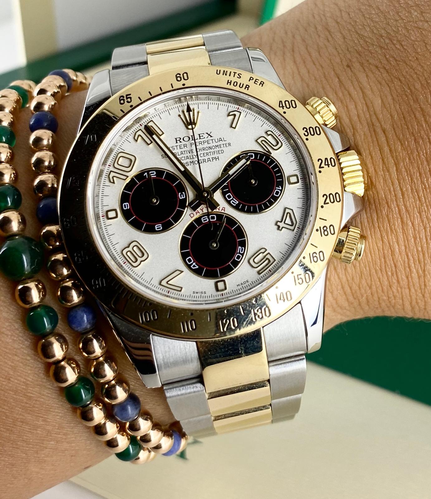 Rolex Daytona Bicolor mit arabischen Ziffern