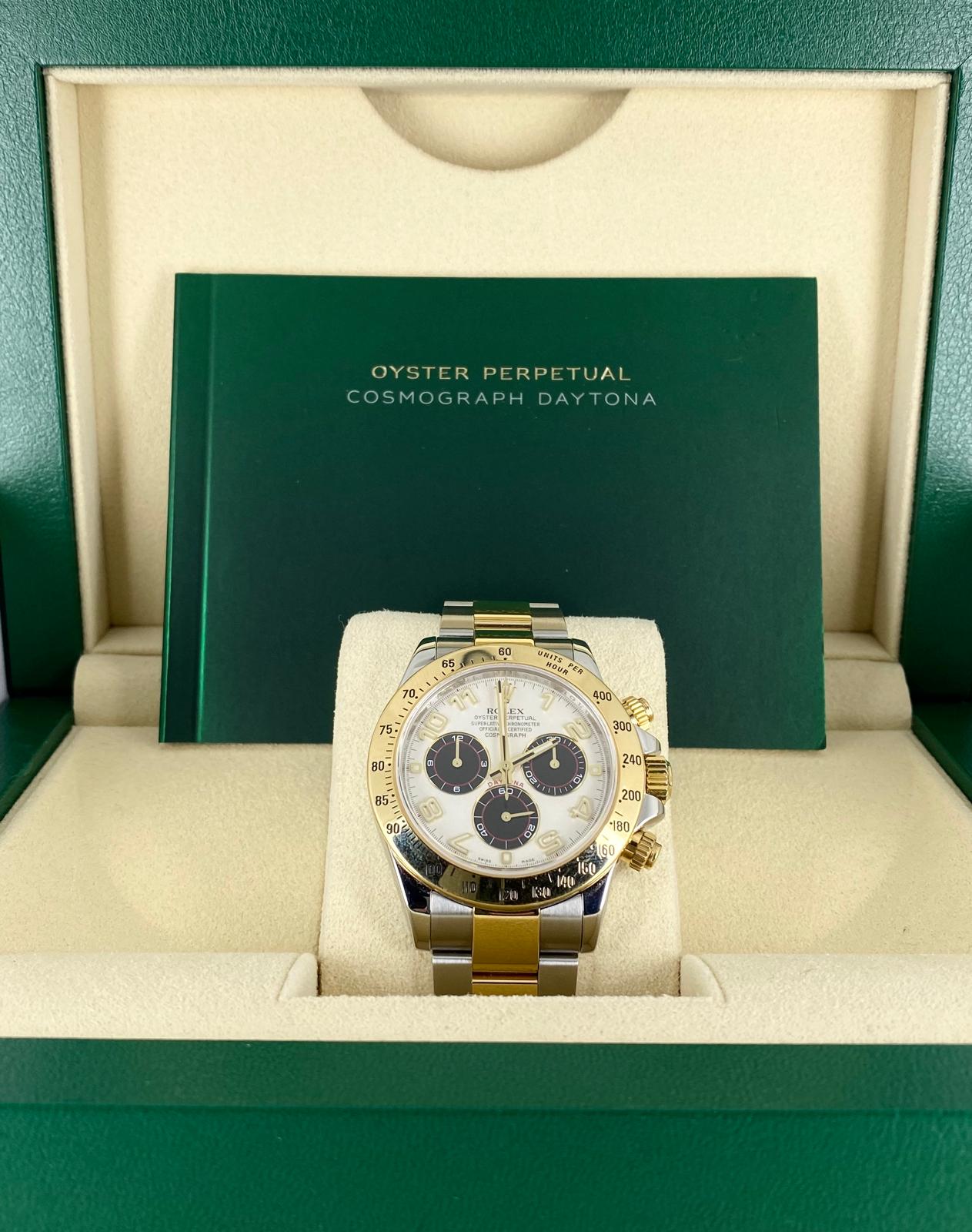 Rolex Daytona Bicolor mit arabischen Ziffern