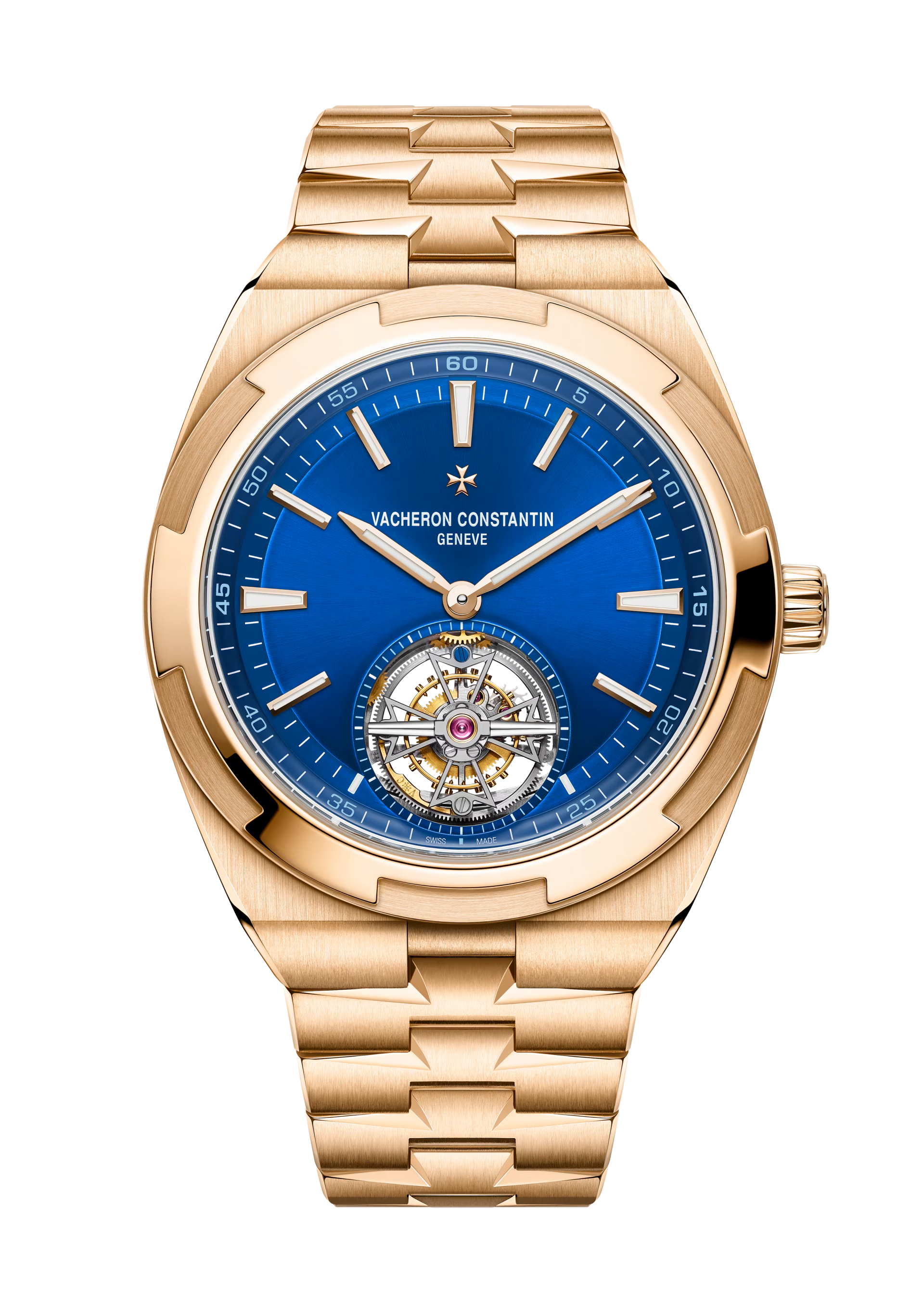 Overseas Tourbillon 42,5 mm Roségold Automatik-Armbanduhr