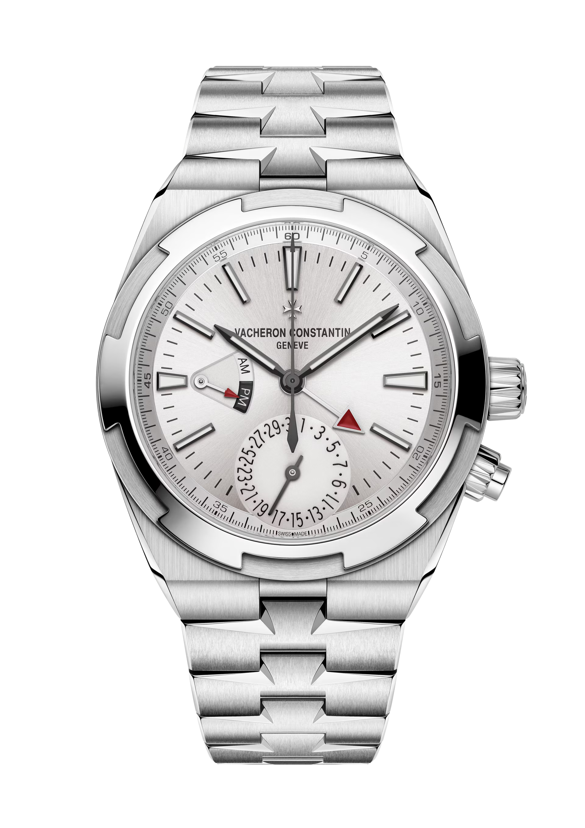 Vacheron Constantin Overseas Dual Time 41 mm Edelstahl Automatik Uhr