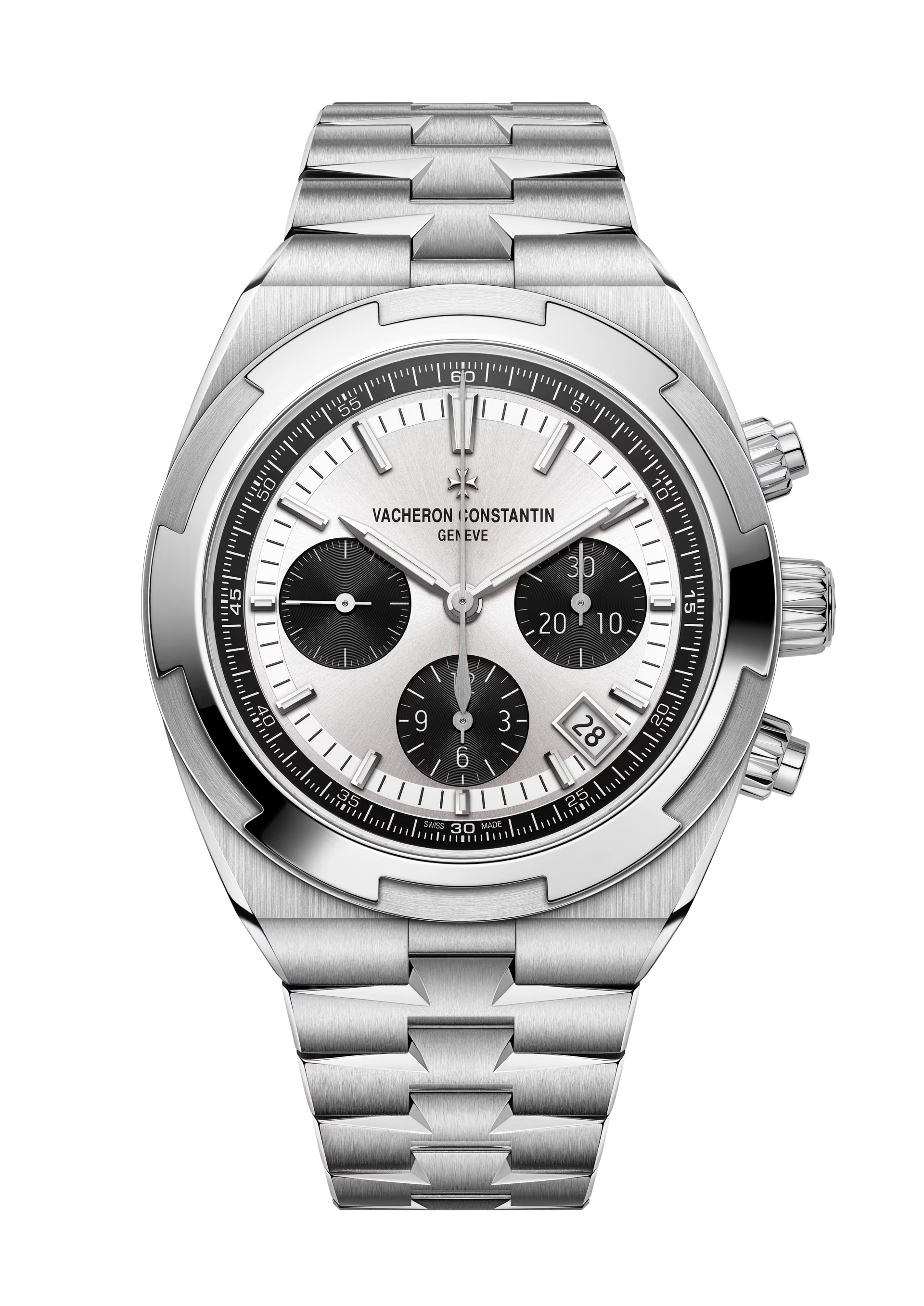 Overseas Chronograph 42,5 mm Stahl Automatik Uhr