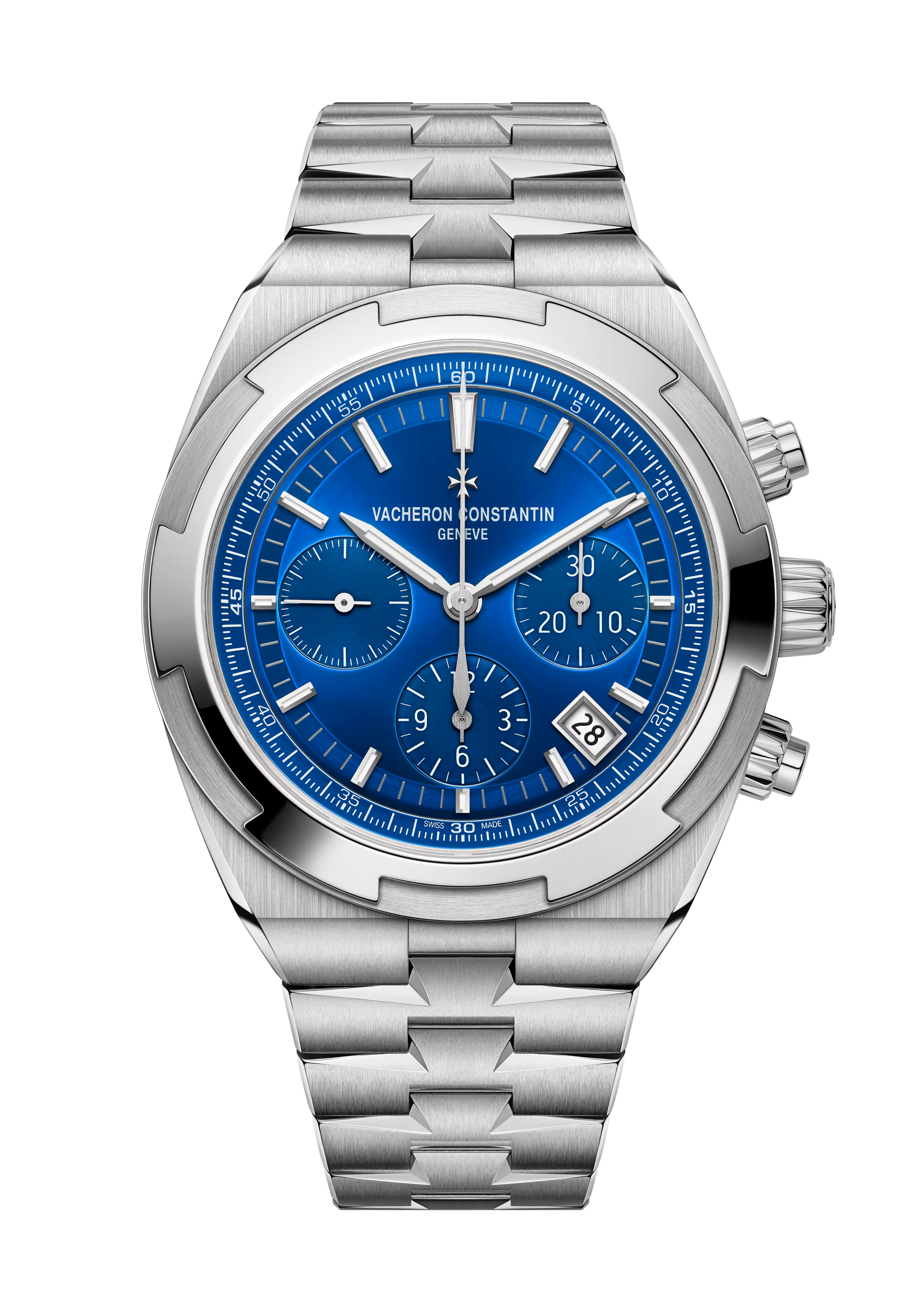 Overseas Chronograph 42,5 mm Stahl Automatik Uhr