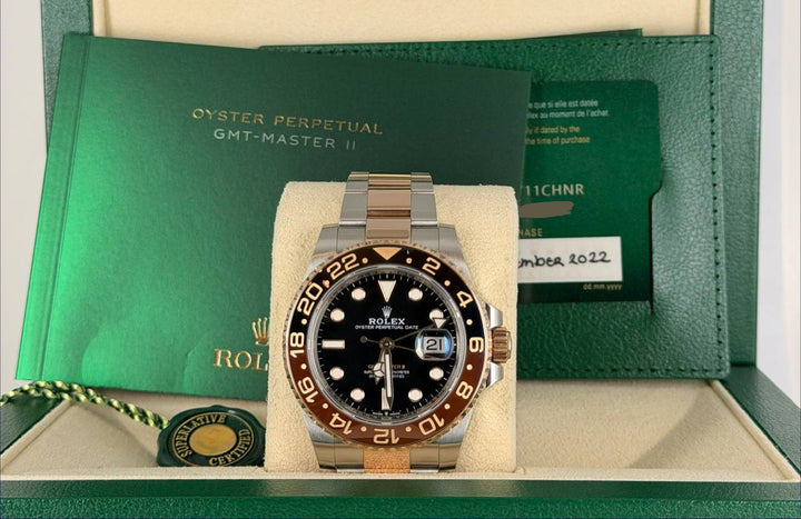 Rolex GMT-Master II Root Beer 2022 Full Set Like New
