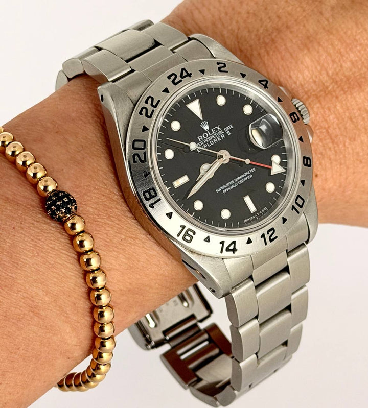 Rolex Explorer II Serial N with Box and Service Papers