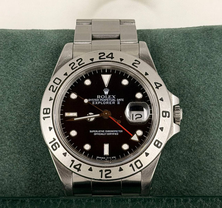 Rolex Explorer II Serial N with Box and Service Papers