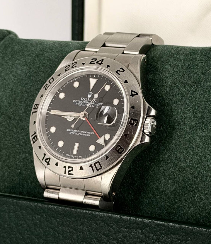 Rolex Explorer II Serial N with Box and Service Papers