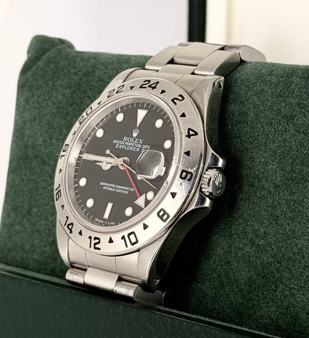 Rolex Explorer II Serial N with Box and Service Papers