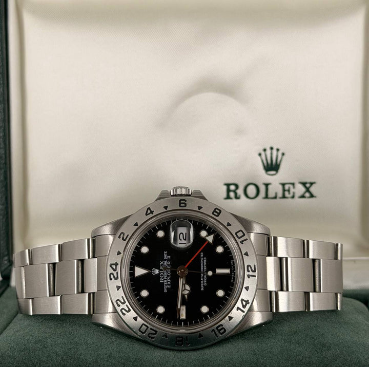 Rolex Explorer II Serial N with Box and Service Papers