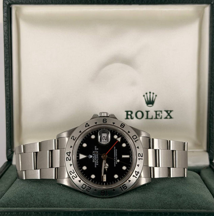Rolex Explorer II Serial N with Box and Service Papers