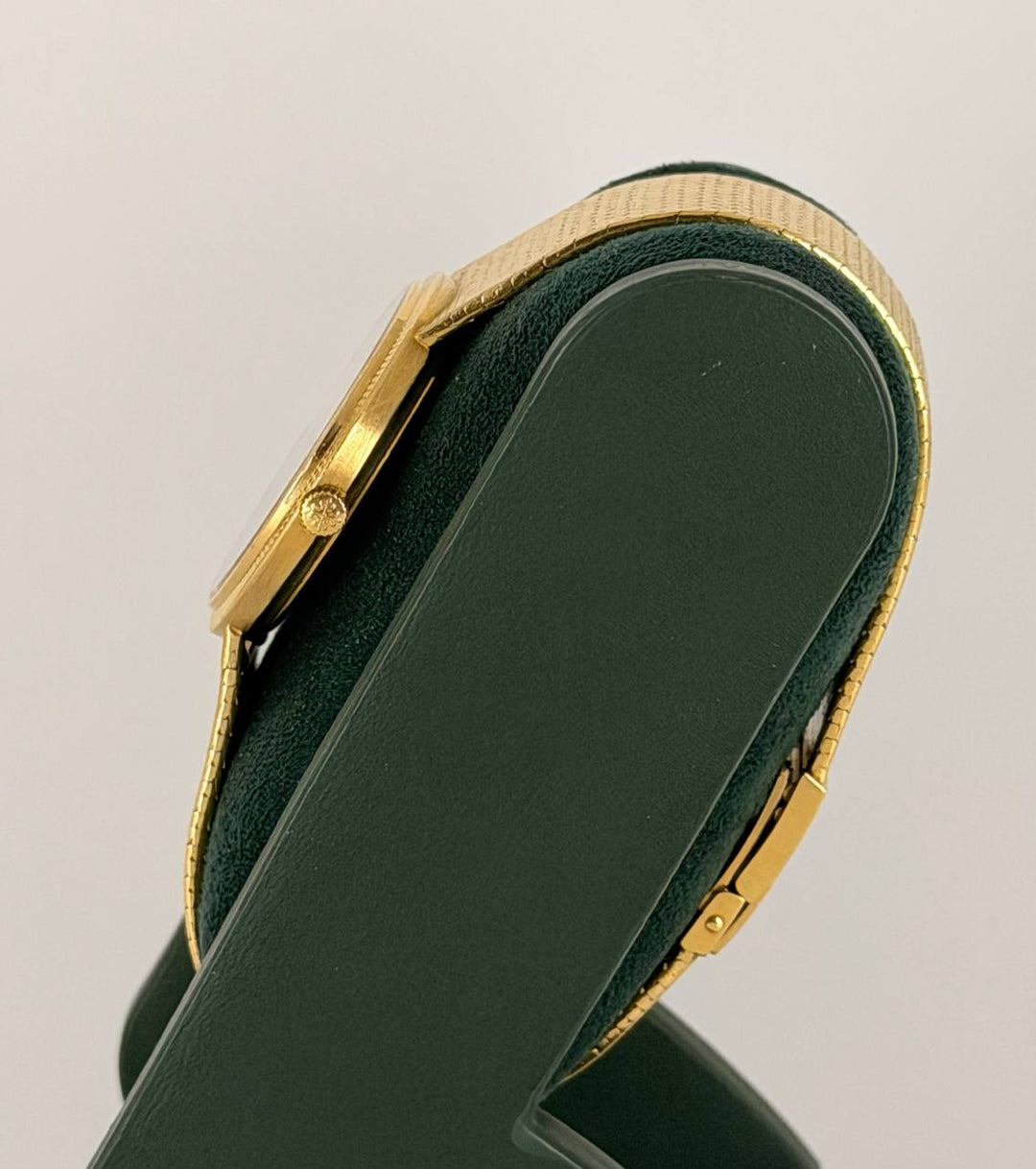 Patek Philippe Calatrava Double Name Full Yellow Gold Long Bracelet