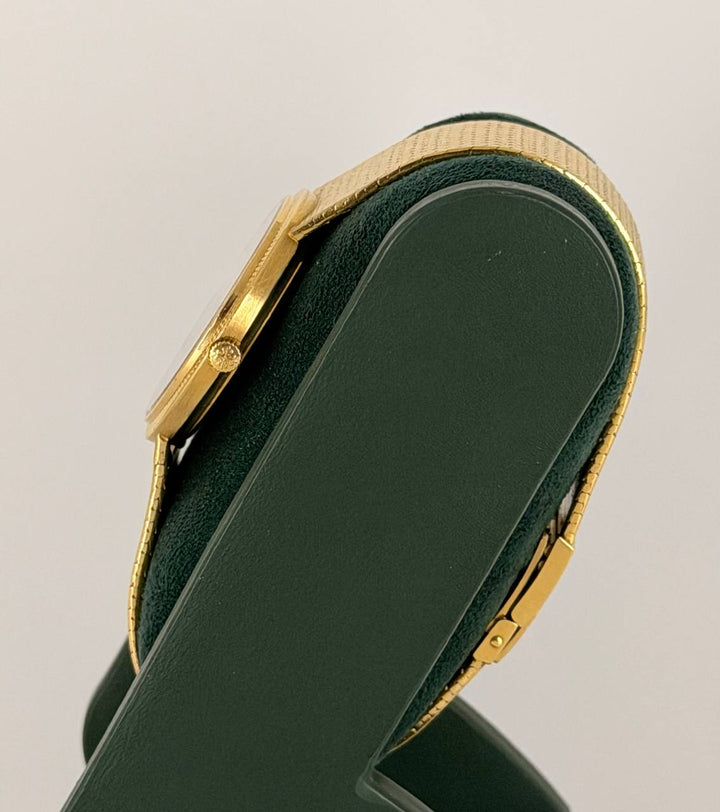 Patek Philippe Calatrava Double Name Full Yellow Gold Long Bracelet