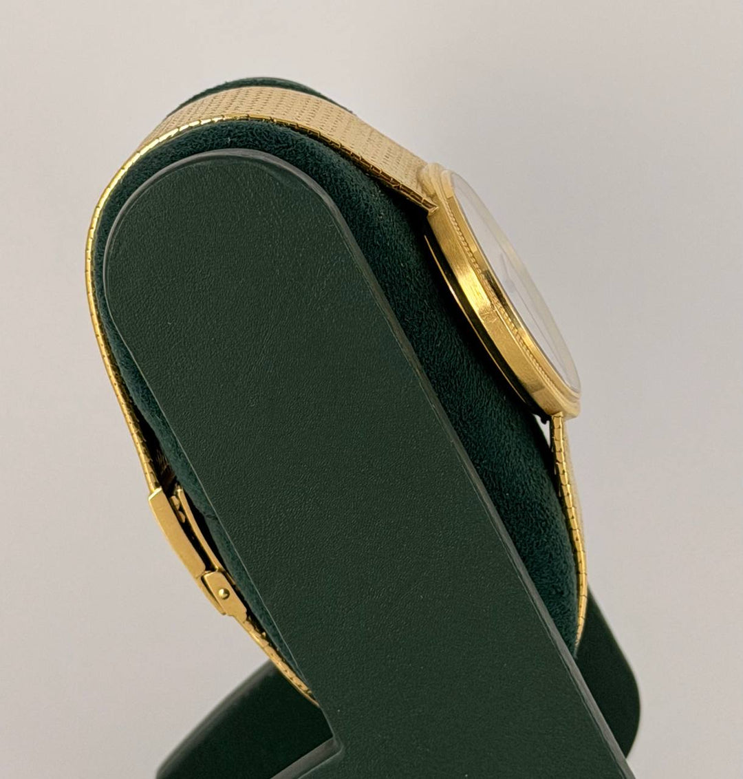 Patek Philippe Calatrava Double Name Full Yellow Gold Long Bracelet