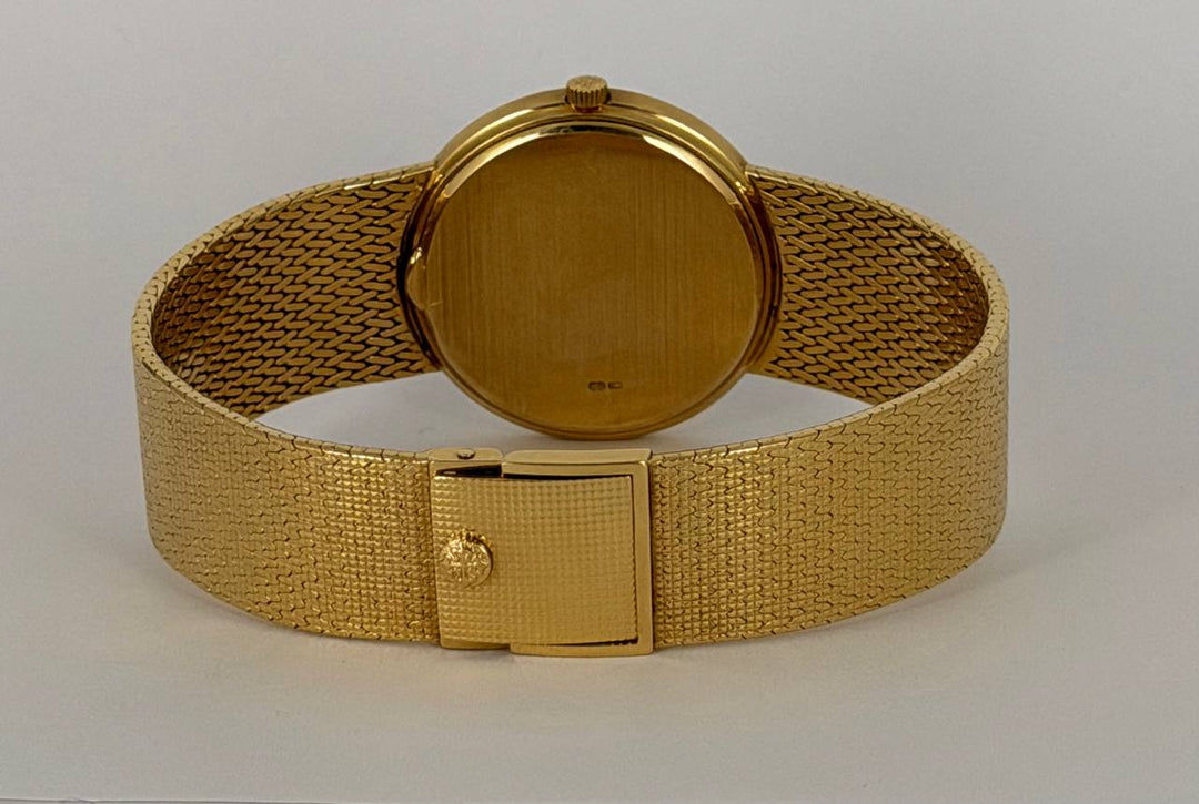 Patek Philippe Calatrava Double Name Full Yellow Gold Long Bracelet
