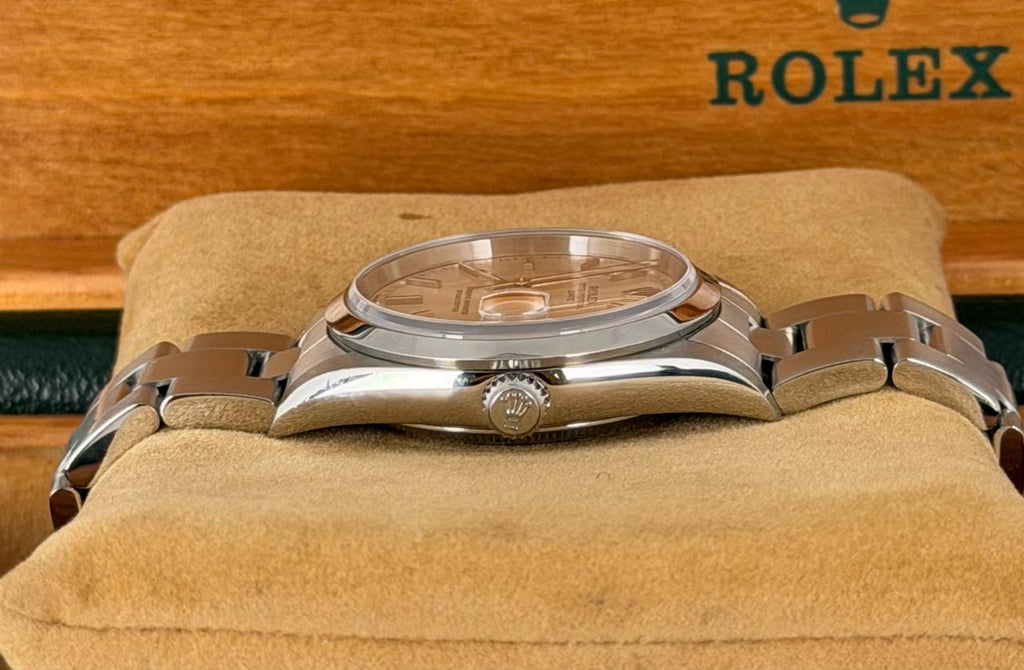 Rolex Oyster Perpetual Date Komplettset LC 100 2005 nach vollständigem Service 11-2025