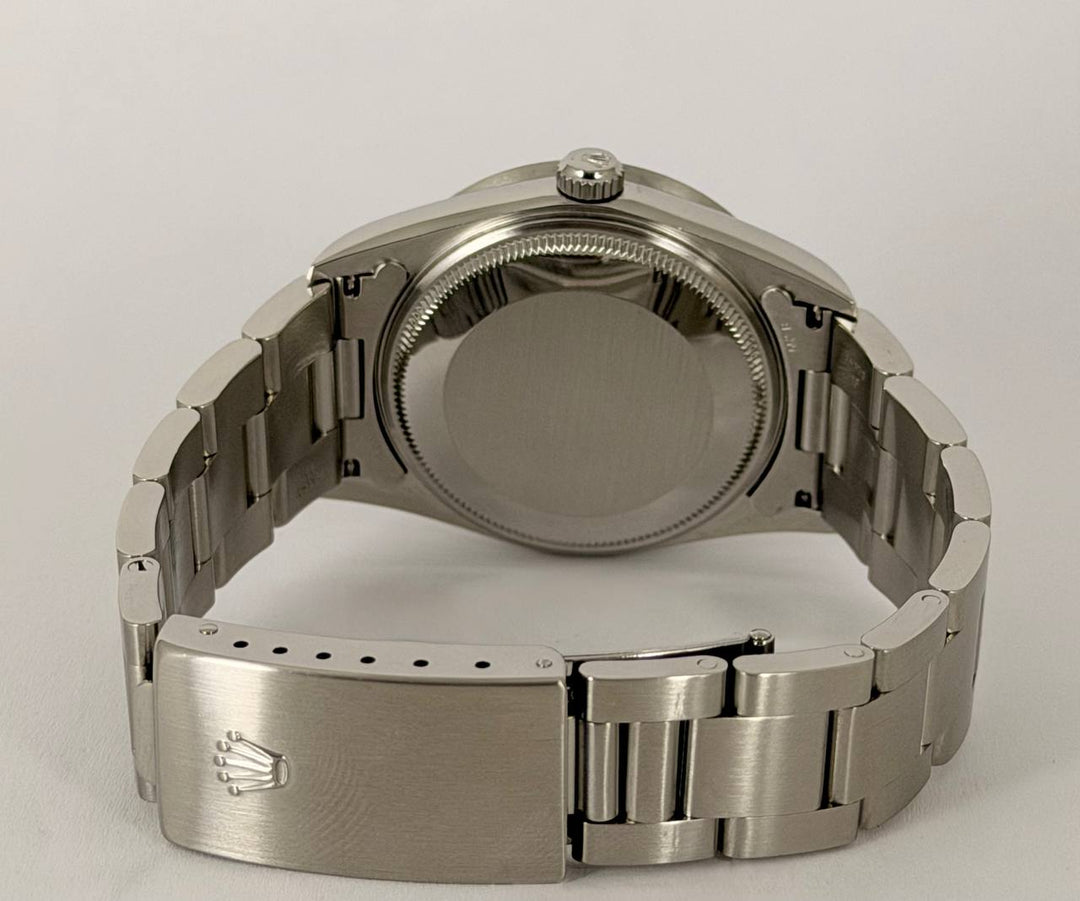 Rolex Air King No Holes Serial D after Full Service Blue Dial only Watch