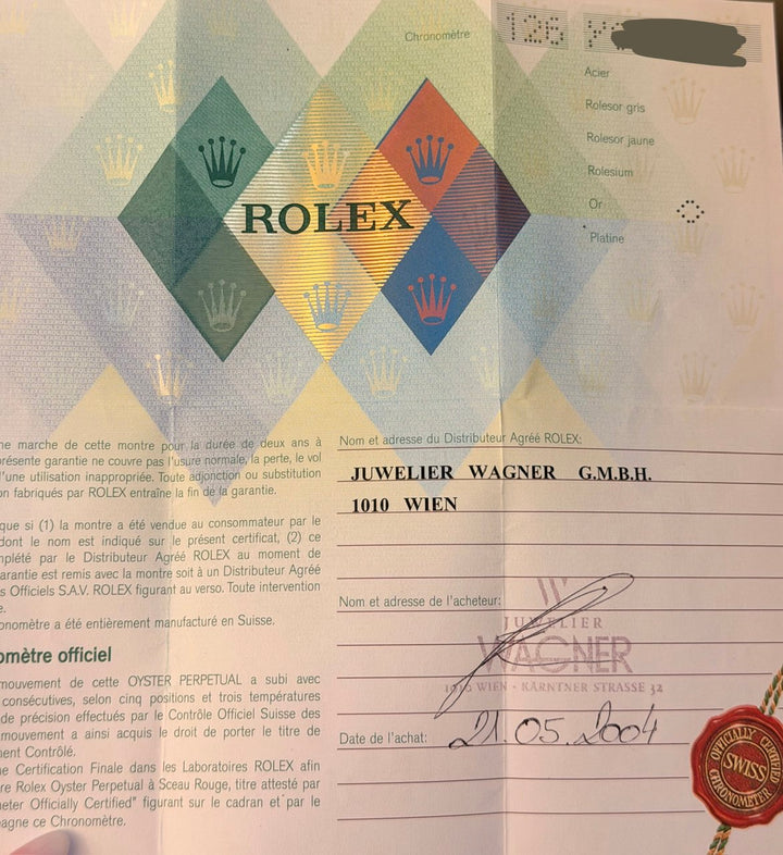 Rolex Day-Date 36 Cherry Dial Full Set Like New No Stretch Vienna Set