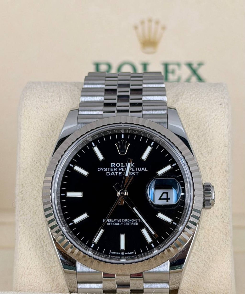 Rolex Datejust 36 2023 Komplettset wie neu