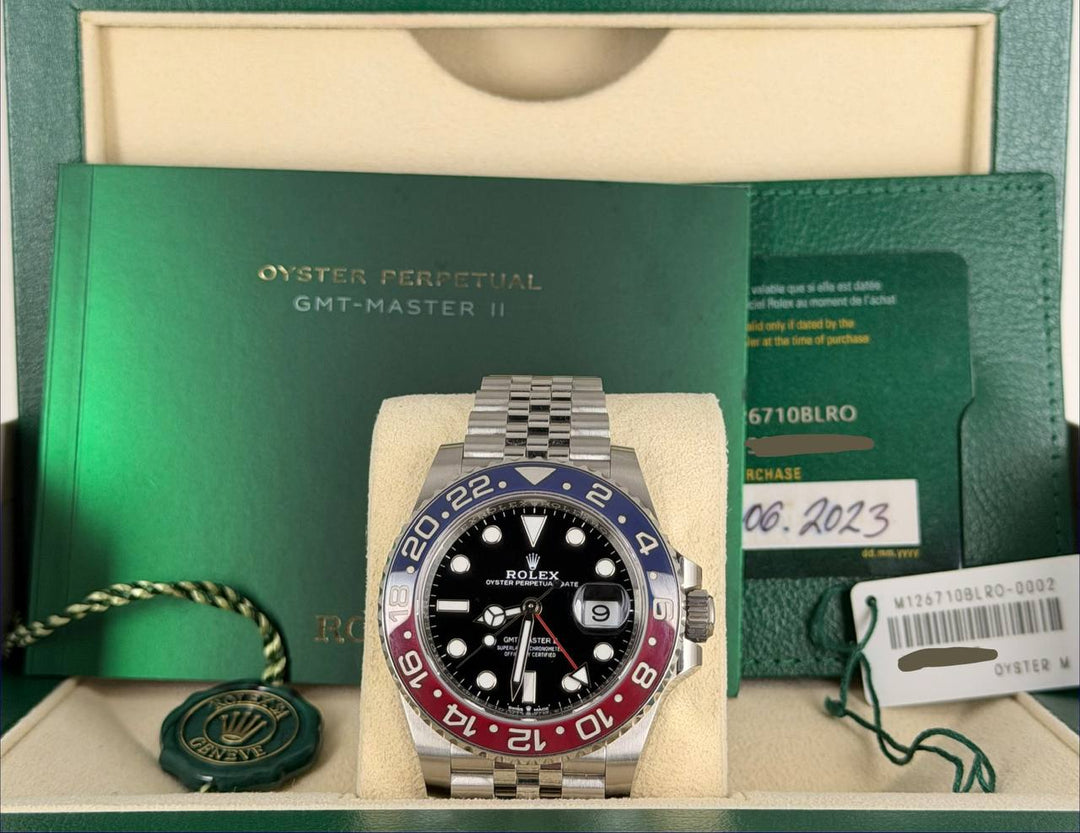 Rolex GMT-Master II Pepsi 2023 Like New Full Set
