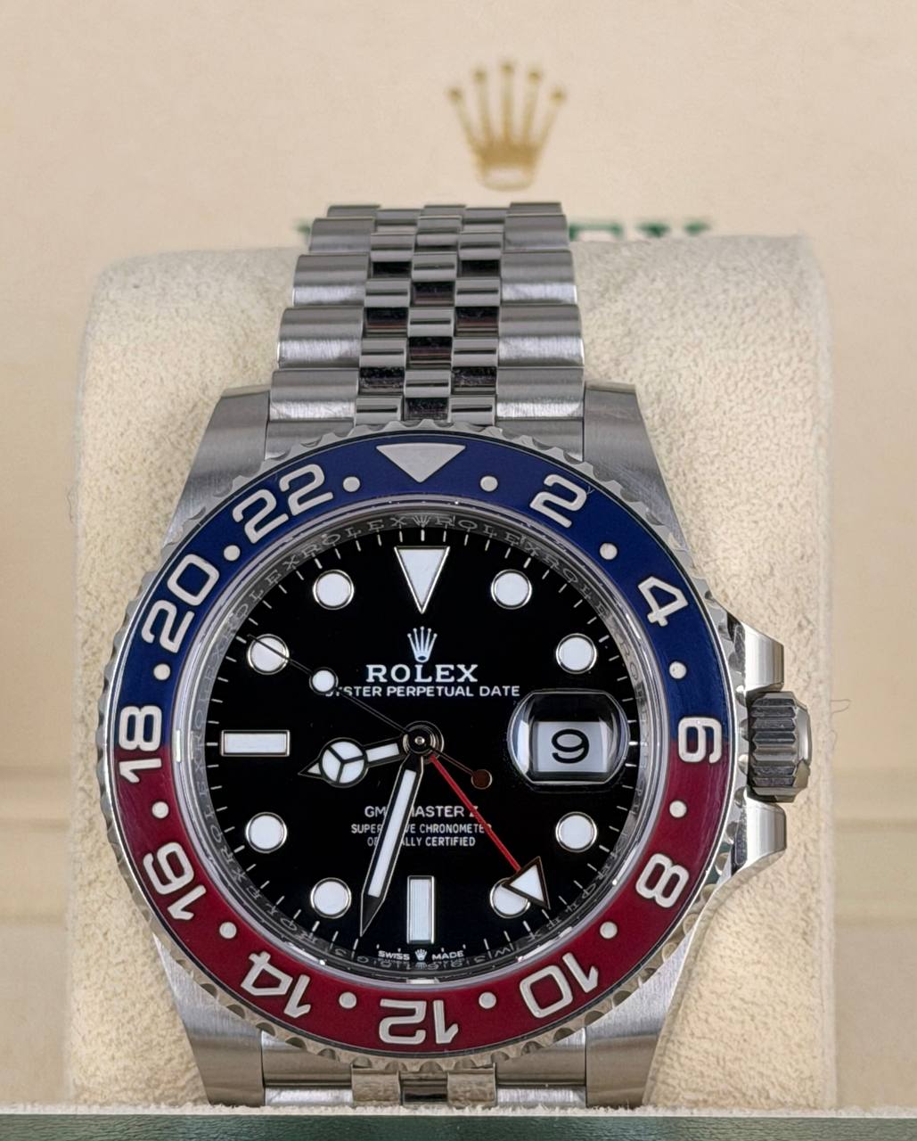 Rolex GMT-Master II Pepsi 2023 Like New Full Set