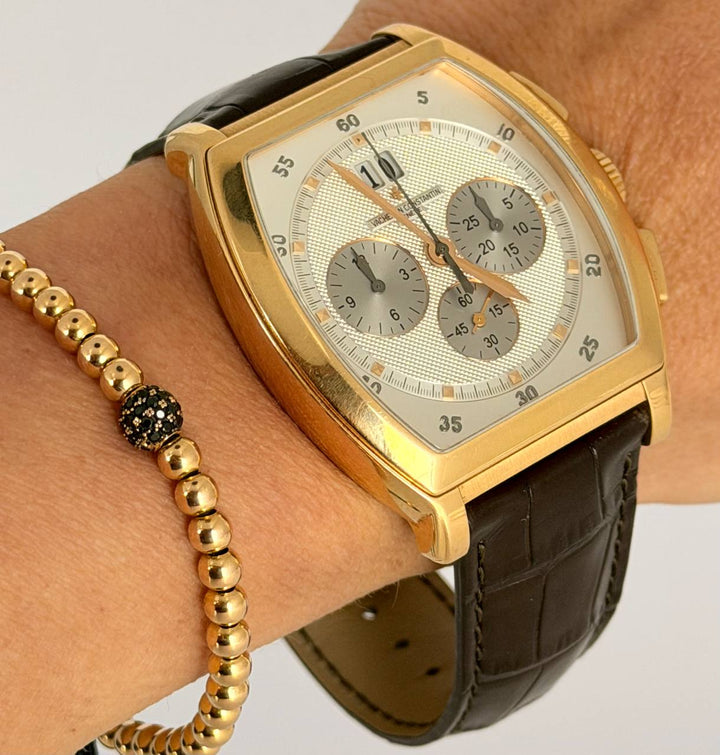 Vacheron Constantin Malte Tonneau Chronograph Full Set unpolished XL SIZE