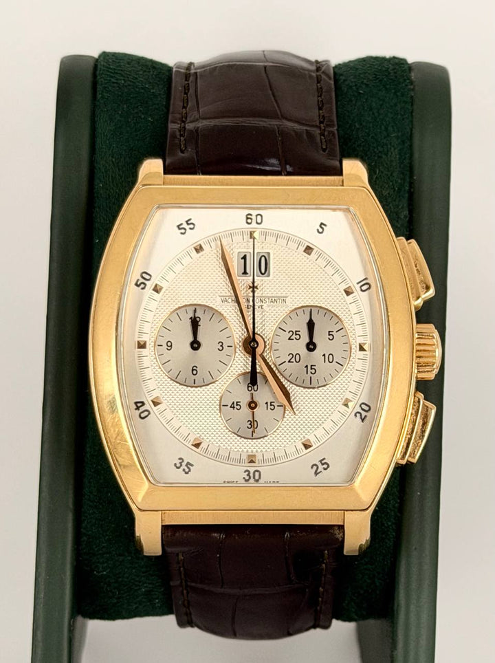 Vacheron Constantin Malte Tonneau Chronograph Full Set unpolished XL SIZE