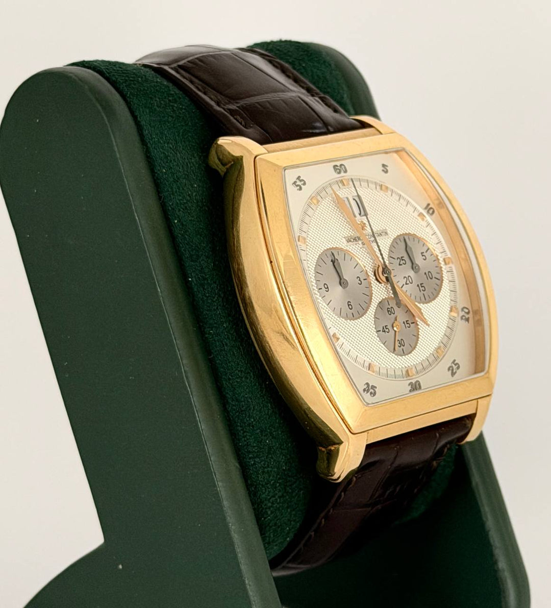 Vacheron Constantin Malte Tonneau Chronograph Full Set unpolished XL SIZE