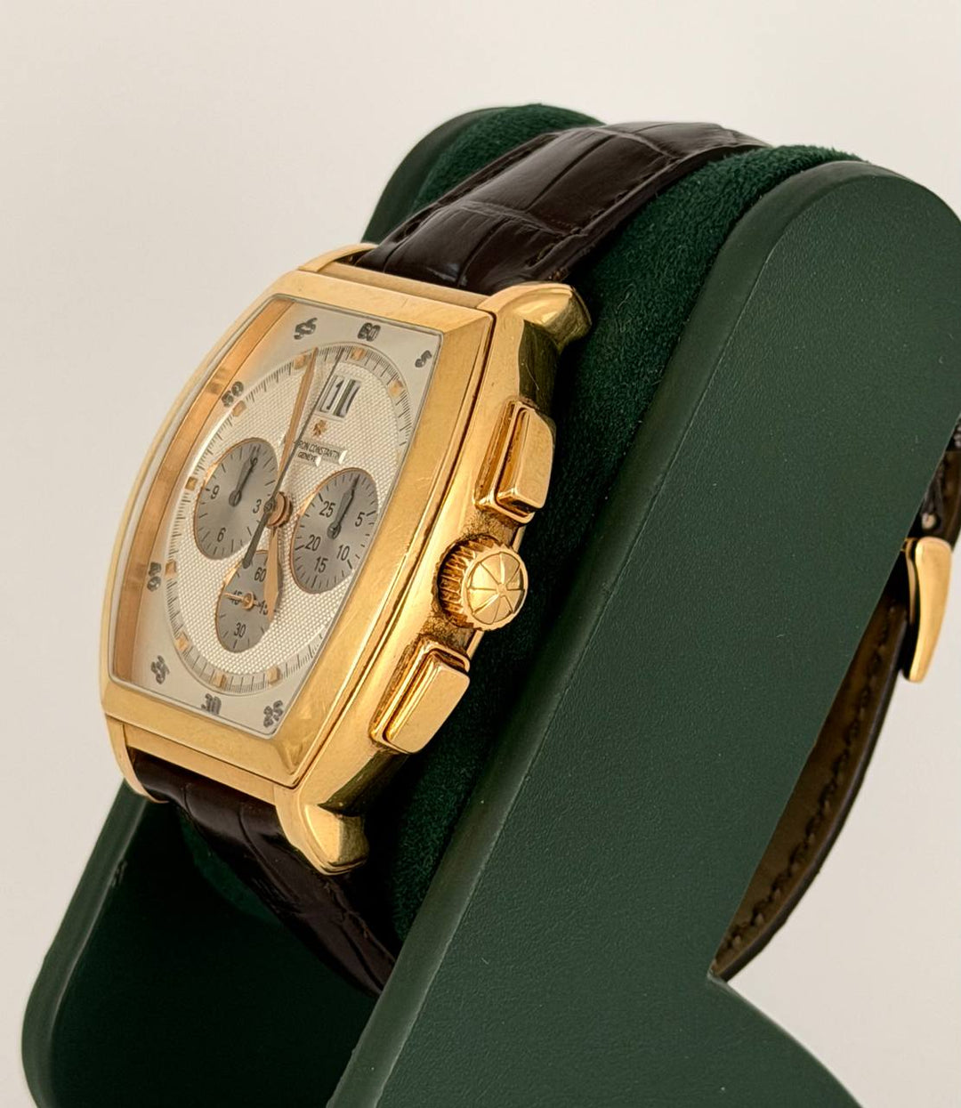 Vacheron Constantin Malte Tonneau Chronograph Full Set unpolished XL SIZE