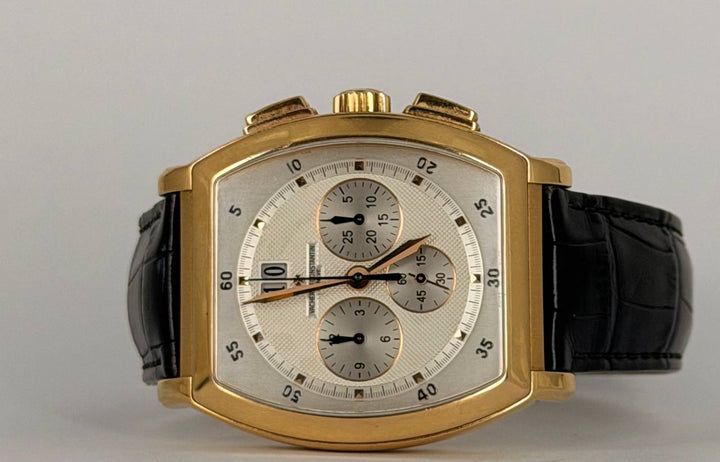 Vacheron Constantin Malte Tonneau Chronograph Full Set unpolished XL SIZE