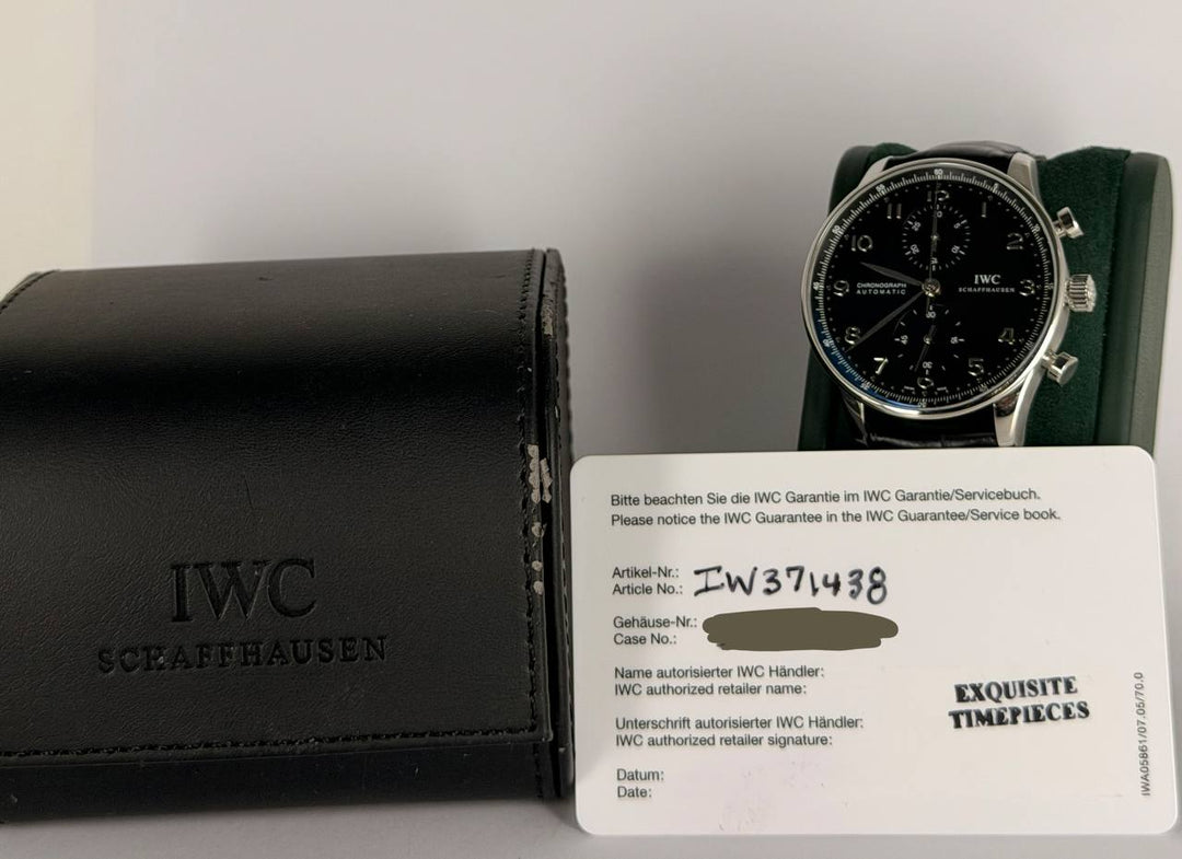 IWC Portuguese Chronograph Full SET like New