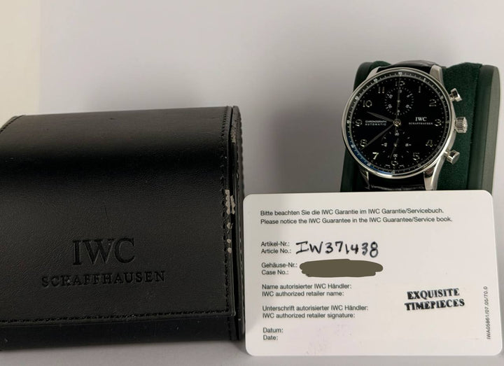 IWC Portuguese Chronograph Full SET like New