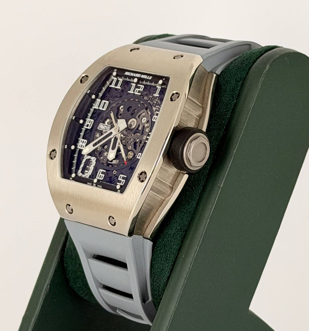 Richard Mille RM 010 Skeleton With Travel RM BOX and RM blank Certifcate