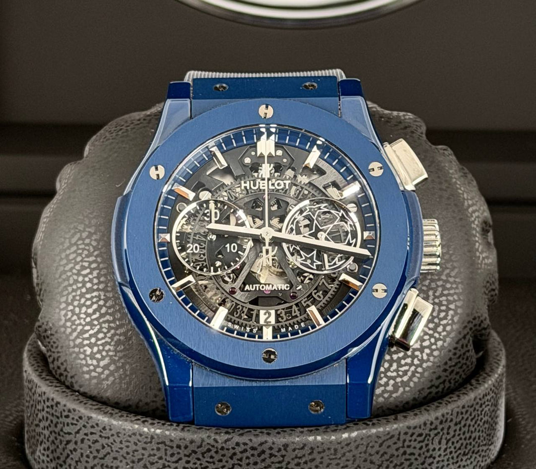 Hublot Classic Fusion Aerofusion Uefa Champions League Limited Edition 100 Pieces Full Set 99% NEW